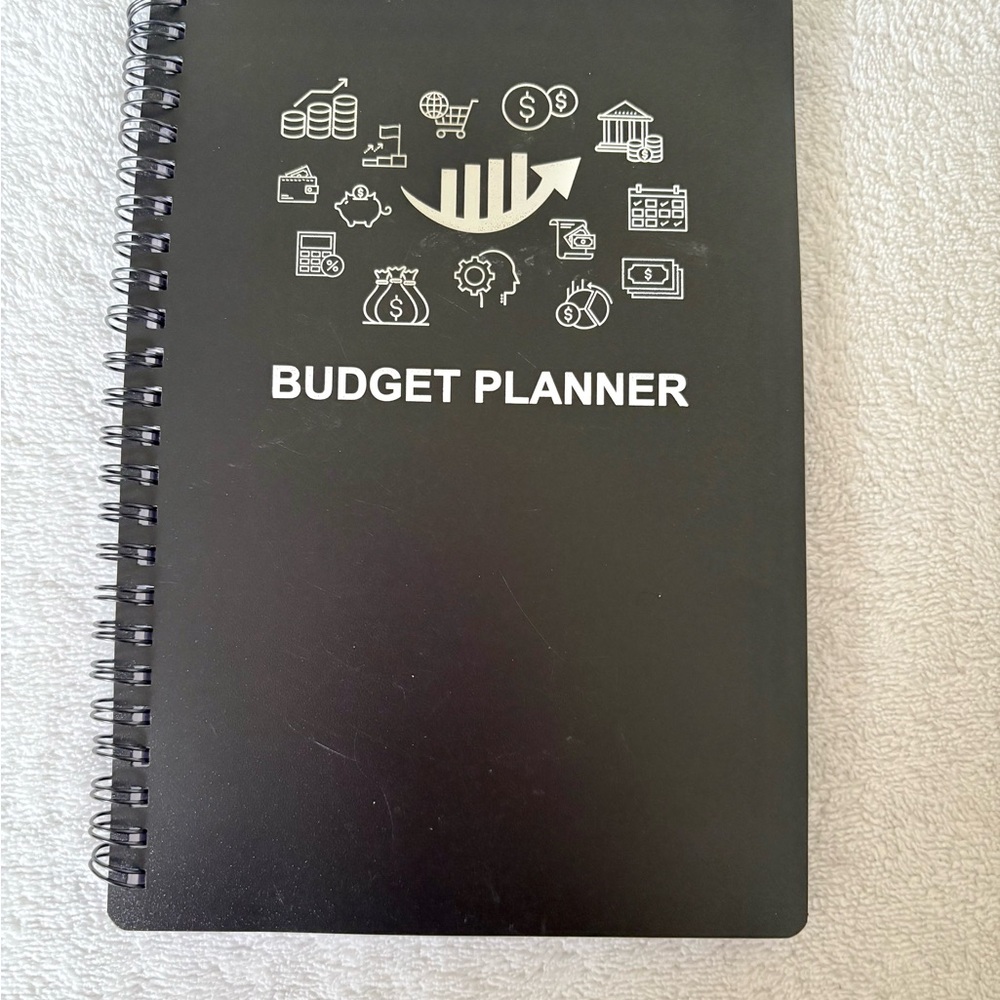 Budget Planner with Spiral Binding Financial Planner